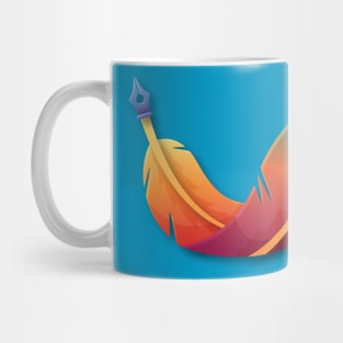 badminton logo Mug